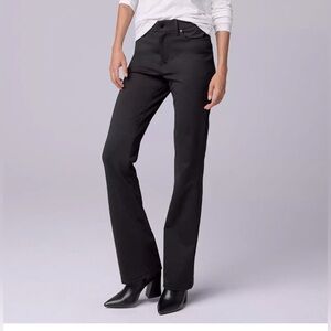 Black boot cut jeans!